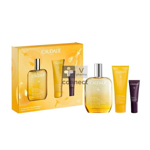 Caudalie Soleil Vignes Olie Kertsset 3 Prod.