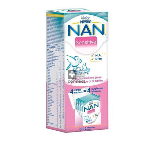 Nan Sensitive Melkpoeder 4x26,2g