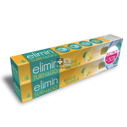 Elimin Turn&go Ananas Duo Pack Dopjes 2x7