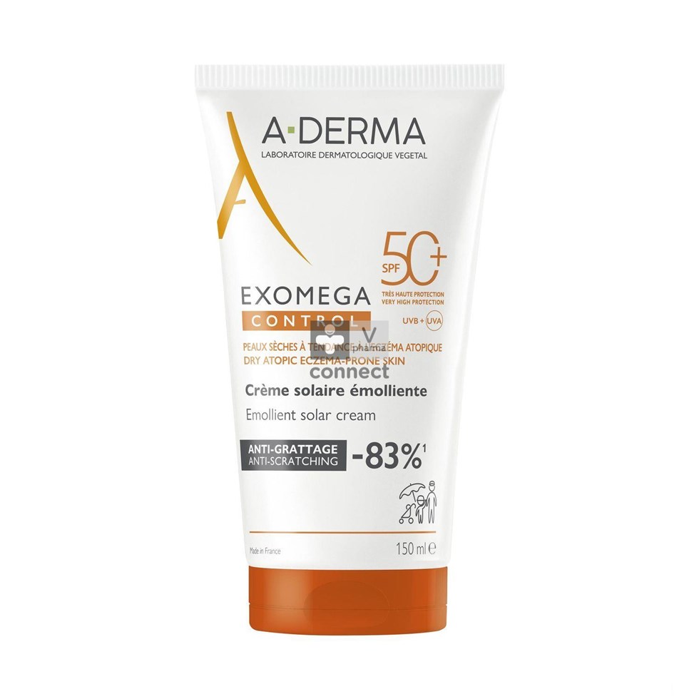 Aderma Exomega Control Zonnecreme Spf50+ 150ml