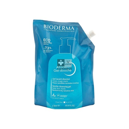Bioderma Atoderm Gel Douche Ecorecharge 1l