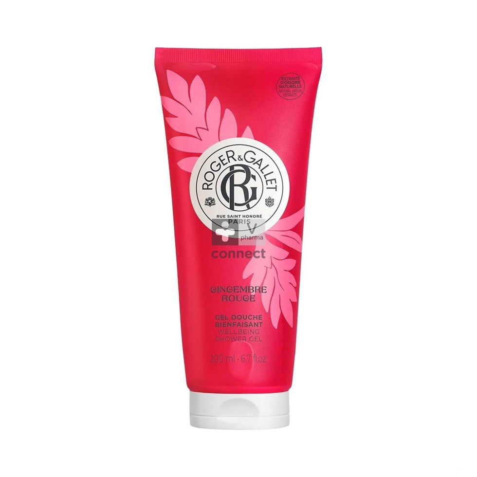 Roger Gallet Gel Douche Gingembre Rouge 200 ml