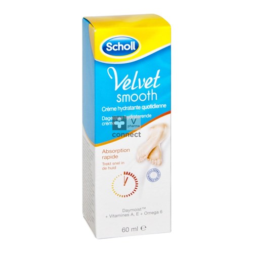 Scholl Velvet Smooth Daily Moisturiser Tube 60ml