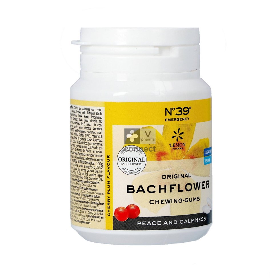 Bachbloesem Kauwgom N°39 Noodgevallen 40st