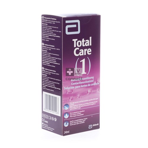 Totalcare 1 All In One Solution Pour Lentillles de Contact 240 ml