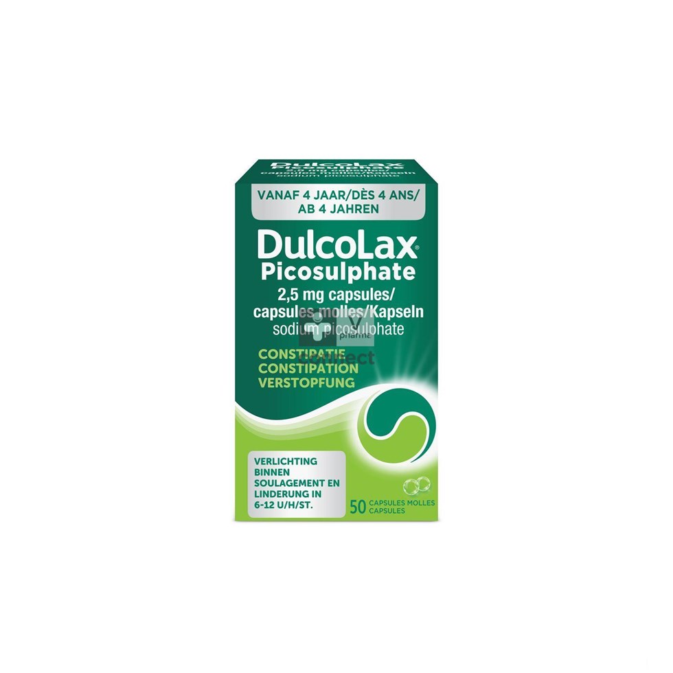 Dulcolax Picosulphate 2.5 mg 50 Capsules Molles
