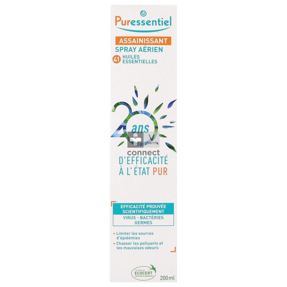 Puressentiel Zuiverende spray met 41 essentiële oliën 200 ml