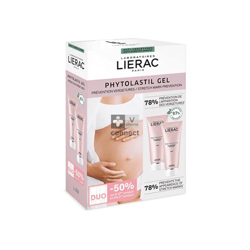 Lierac Phytolastil Gel Z/parab. Duo 2x200ml 2e-50%