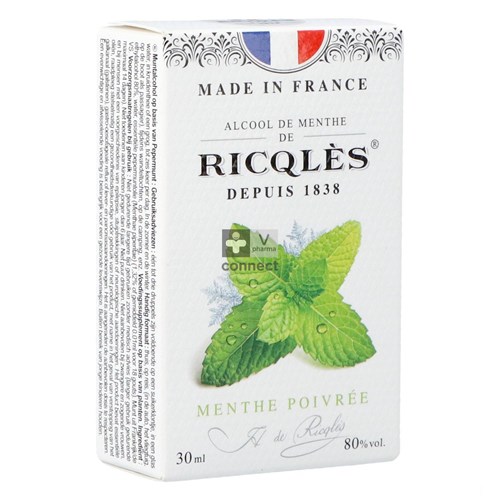 Ricqles Alcool de Menthe 30 ml