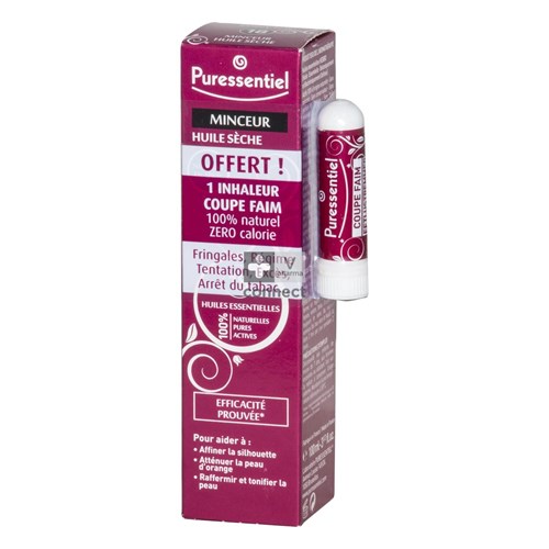 Puressentiel Huile Sèche 100 ml + 1 Inhalateur Coupe Faim Gratuit