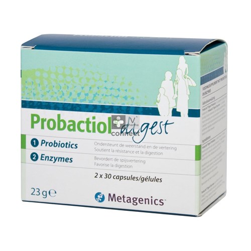 Metagenics Probactiol Digest Capsules 2 x 30 Capsules