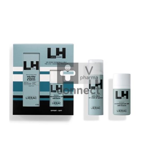 Lierac Homme Coffret Fluide Anti-Age + Deodorant