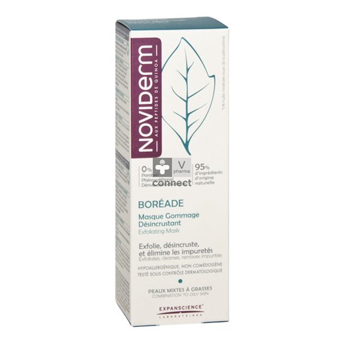 Noviderm Boreade Masque Gommage Désincrustant 40 ml