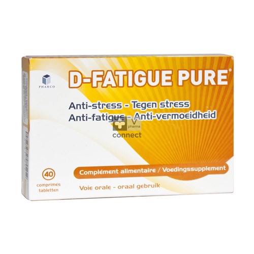 D-Fatigue Pure 40 Comprimes