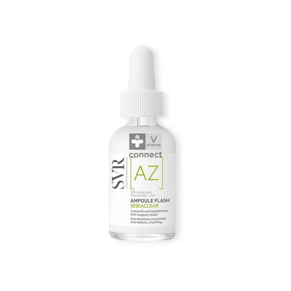 Svr Sebiaclear Flash Az Amp 30ml