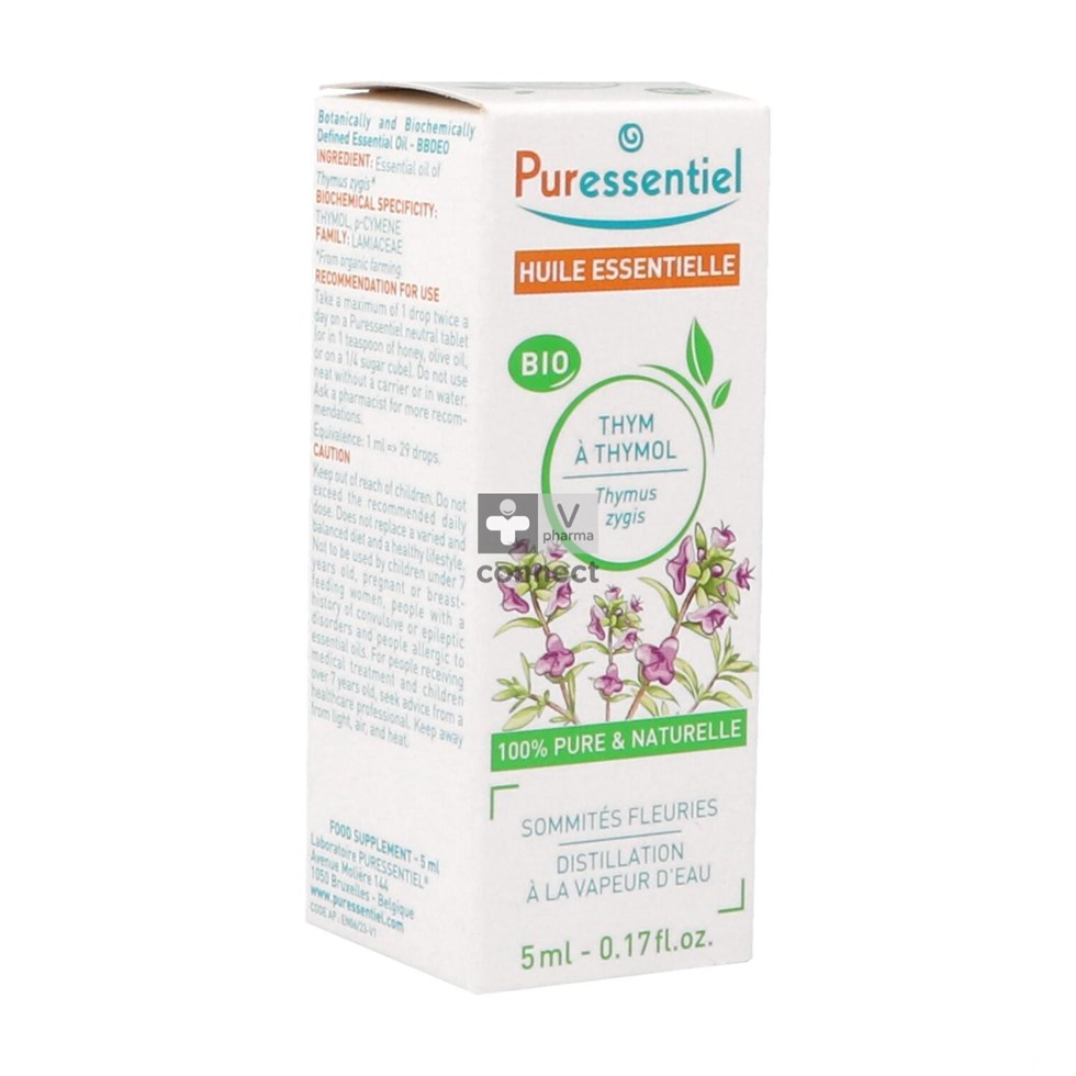 Puressentiel Thym Thymol Huile Essentielle Bio    5 ml