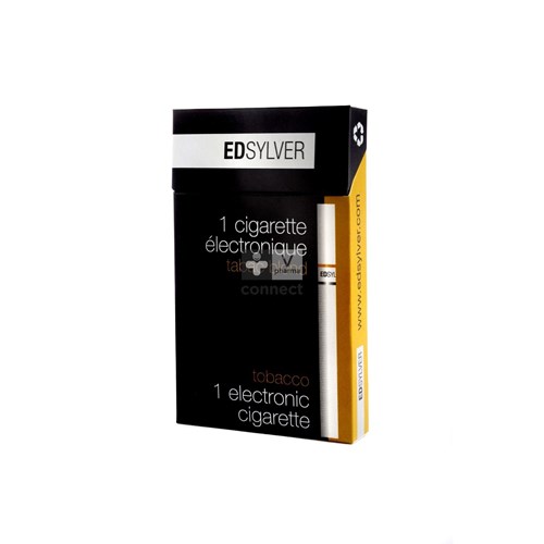 Edsylver Inhalator Elect.wegwerg Z/nicotine Tabak