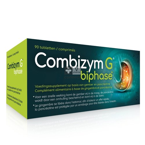 Combizym G Biphase 90 Comprimés