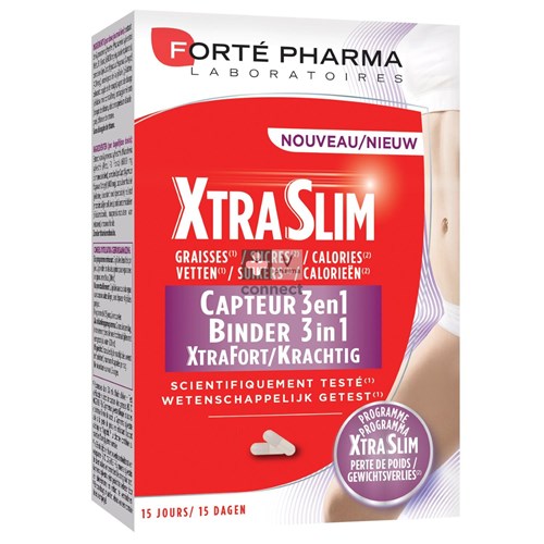 Xtraslim Binder 3in1 Caps 60