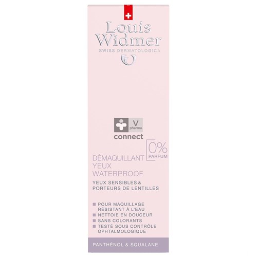 Widmer Démaquillant Yeux Waterproof Sans Parfum 100 ml