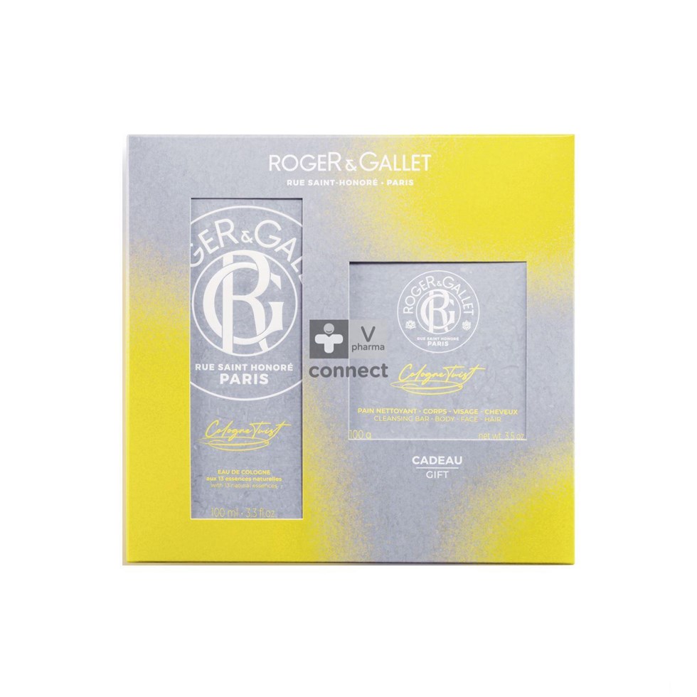 Roger Gallet Coffret Cologne Twist 100Ml + Savon