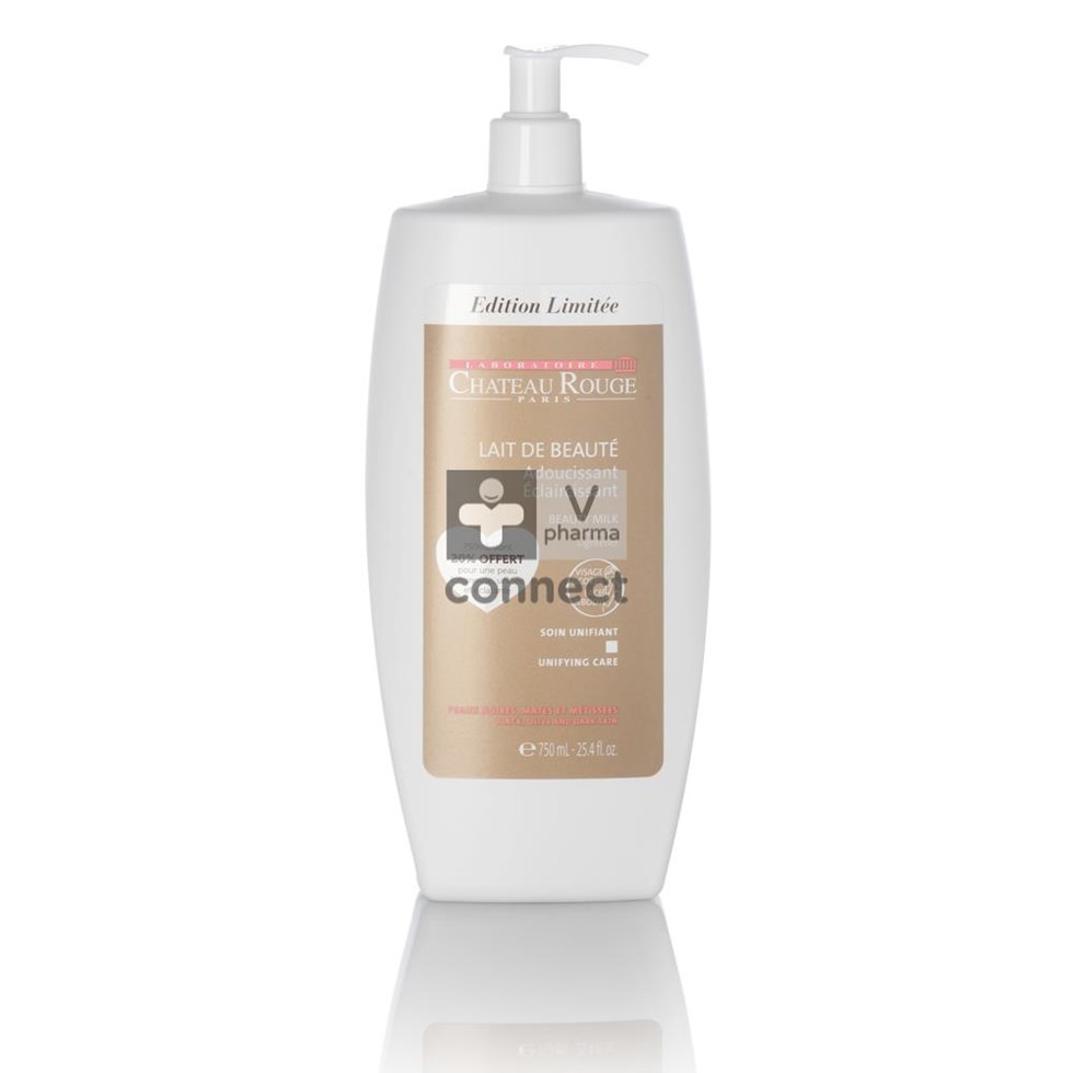 Chateau Rouge Lait de beauté Eclaircissant 750 ml Prix Promo