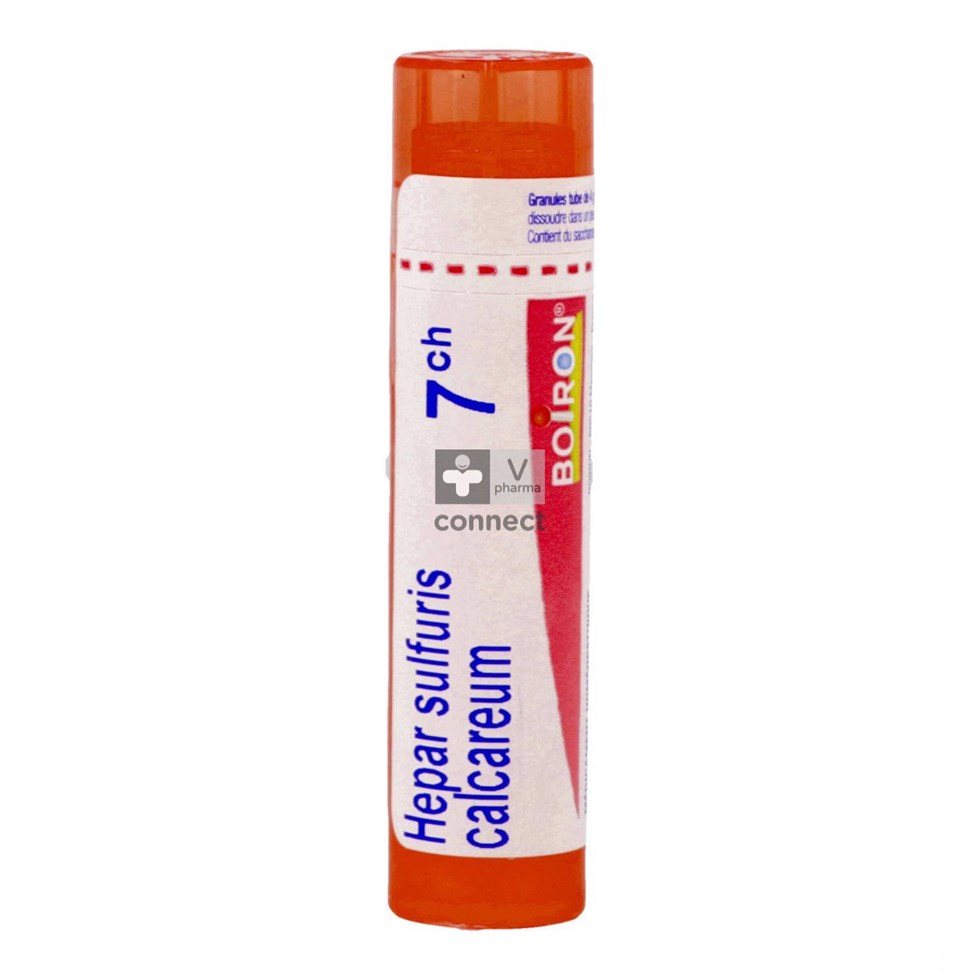 Hepar Sulfuris Calcareum 7ch Gr 4g Boiron