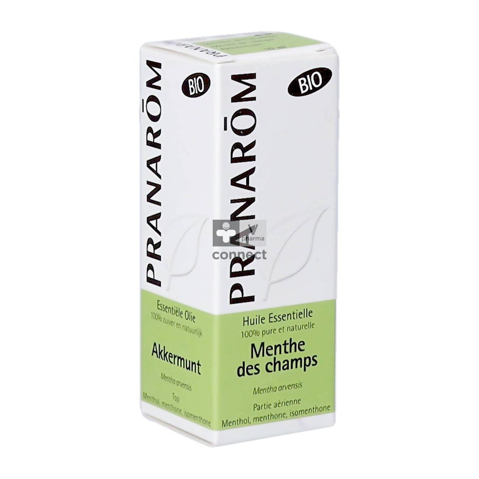 Pranarom Menthe des Champs Huile Essentielle Bio 10 ml