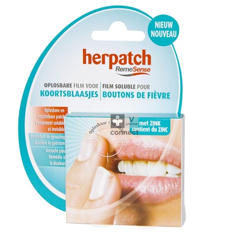 Herpatch Remesense 8 Patchs Soluble