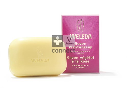 Weleda Savon Végétal à la Rose 100 g