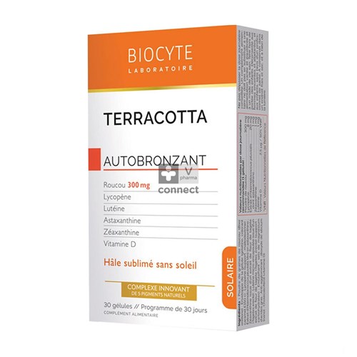 Biocyte Terracotta Cocktail Hâle Sublime 30 Comprimés