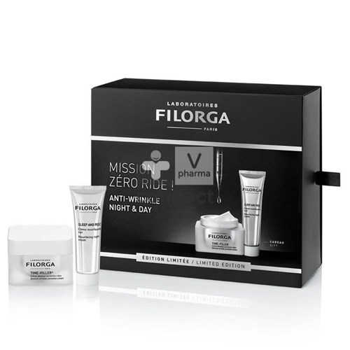 Filorga Time Filler Set A/wrinkle Night Day 2 Prod