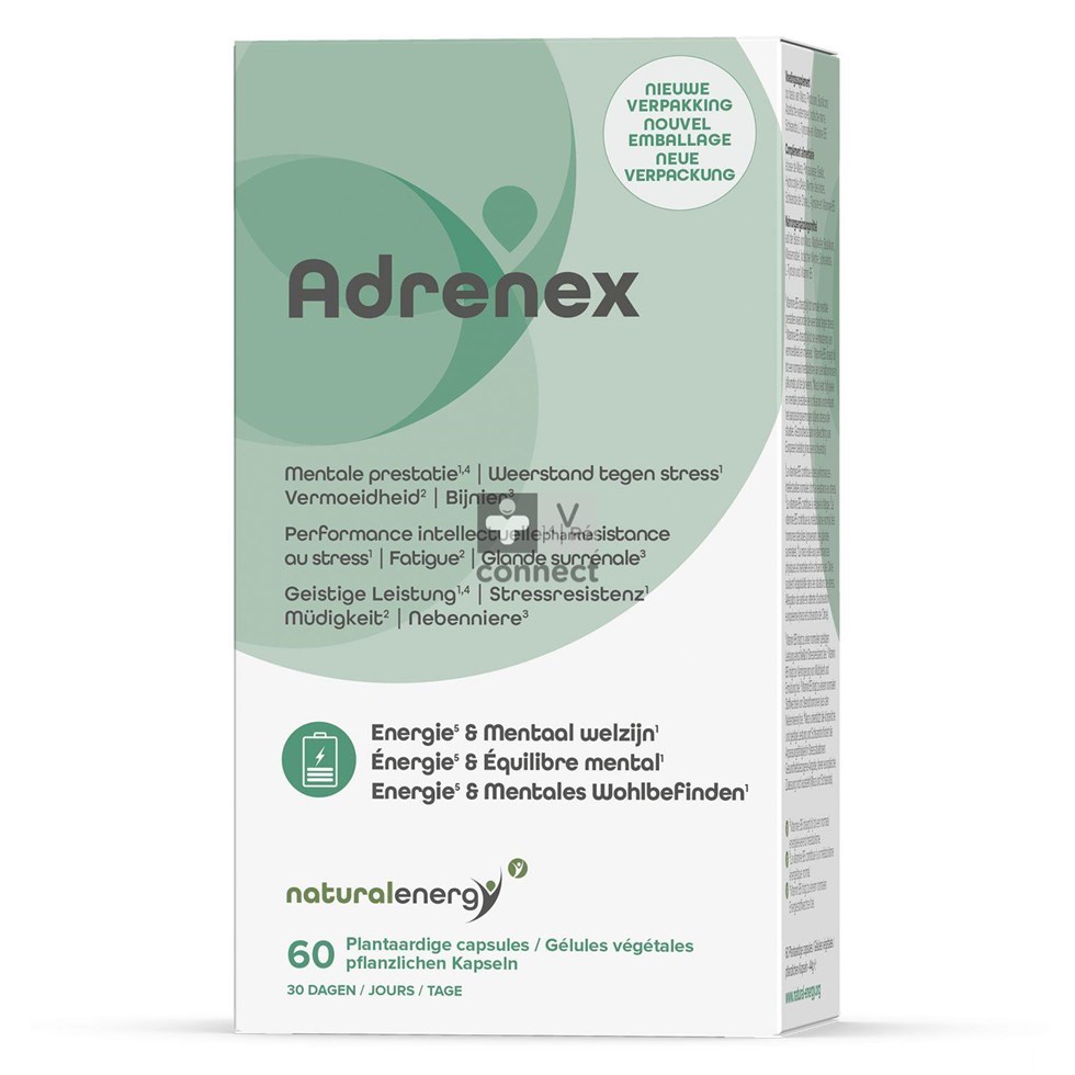 Natural Energy Adrenex Caps 60