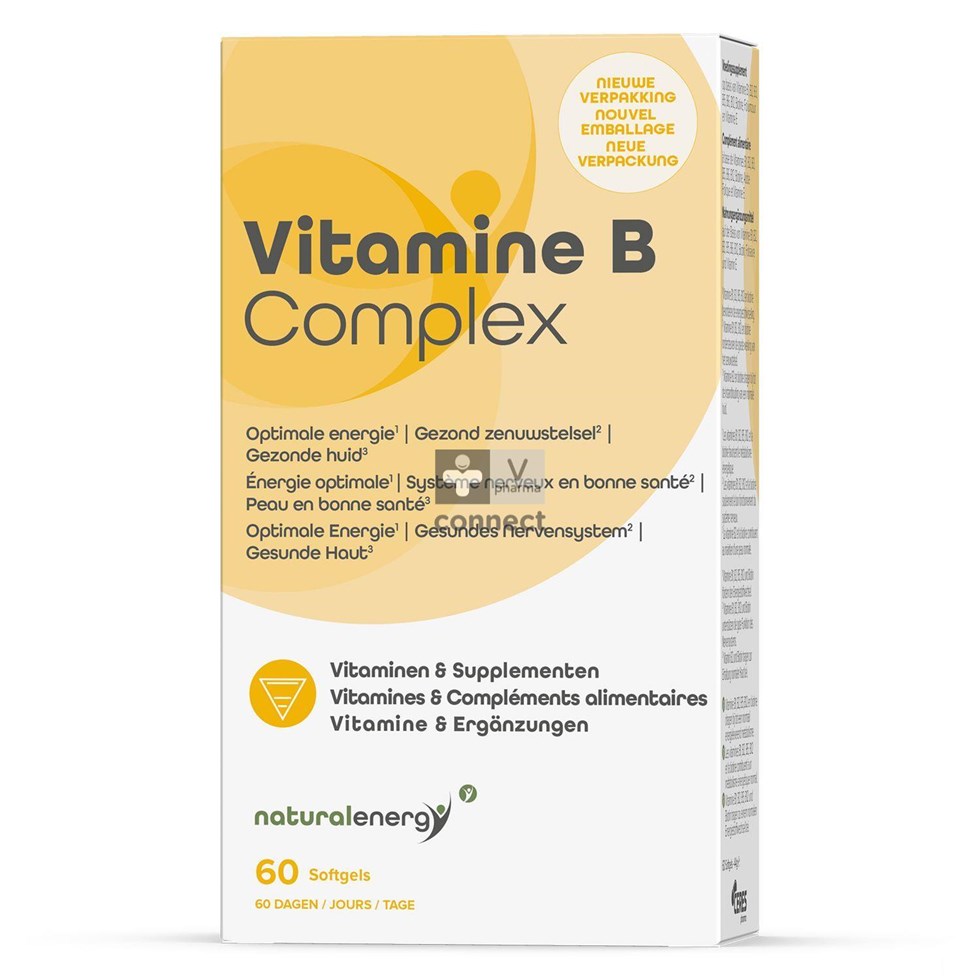 Natural Energy Vitamine B Complex 60 Capsules
