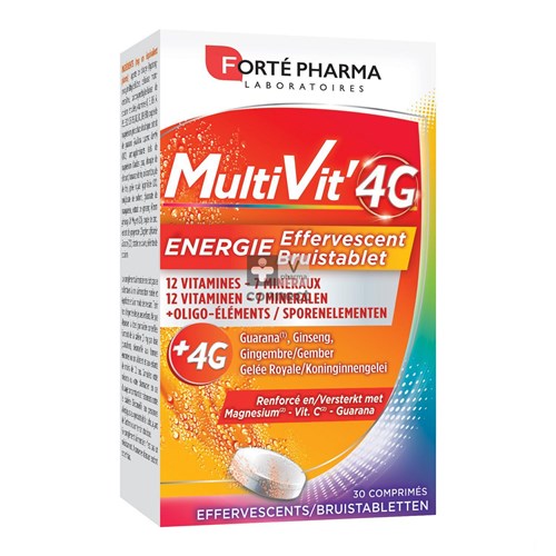 Multivit' 4g Energie Bruistabl. 30