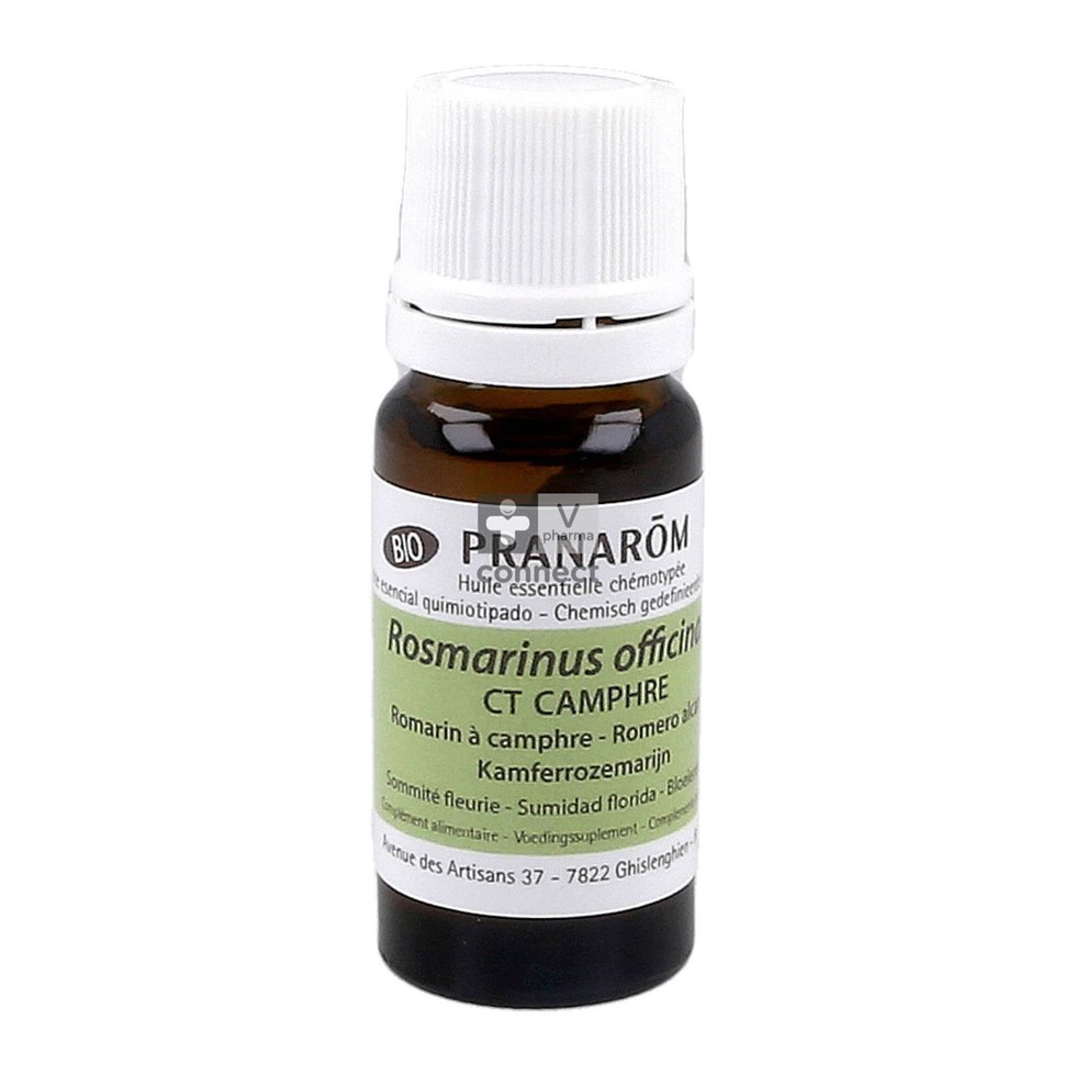 Pranarom Eo Rrozemarijn Kamfer Bio 10ml