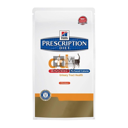 Hills Prescription Diet C/D Feline Urinary Stress Reduced Calorie 1,5 kg Poulet