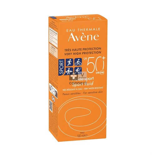 Avene Zon Spf50+ Fluide Sport 100ml