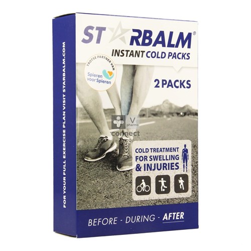 Star Balm Fast Cold Pack 11,5cmx19cm 2x75g