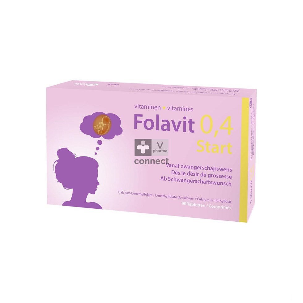 Folavit 0,4mg Start Comp 90