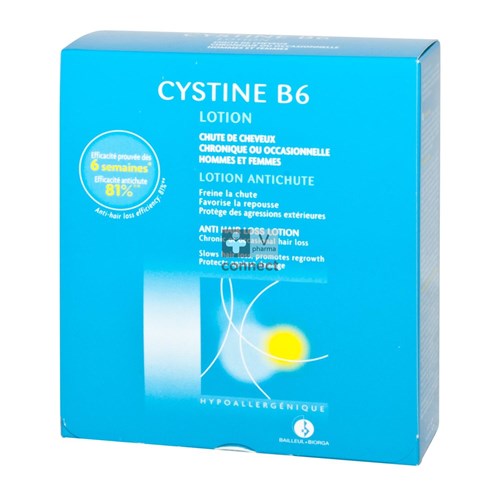 Bailleul Cystine B6 Lotion Antichute 2 x 60 ml
