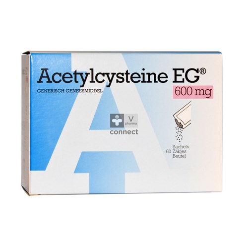Acetylcysteine EG 600 mg 60 Sachets