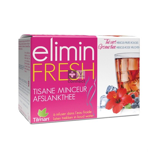 Elimin Fresh Hibiscus-rode Vruchten Tea-bags 24