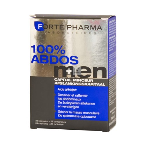 Forte Pharma Abdos Men 100% Comprimes 2x7 + Comprimes 2x7
