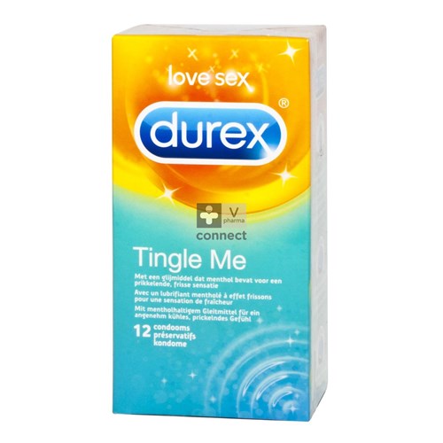 Durex Tingle Me Preservatifs 12 Pièces