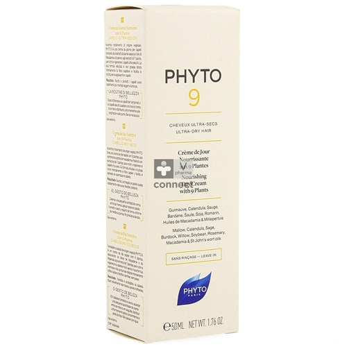 Phyto 9 Dagcreme Zeer Dr Haar 50ml