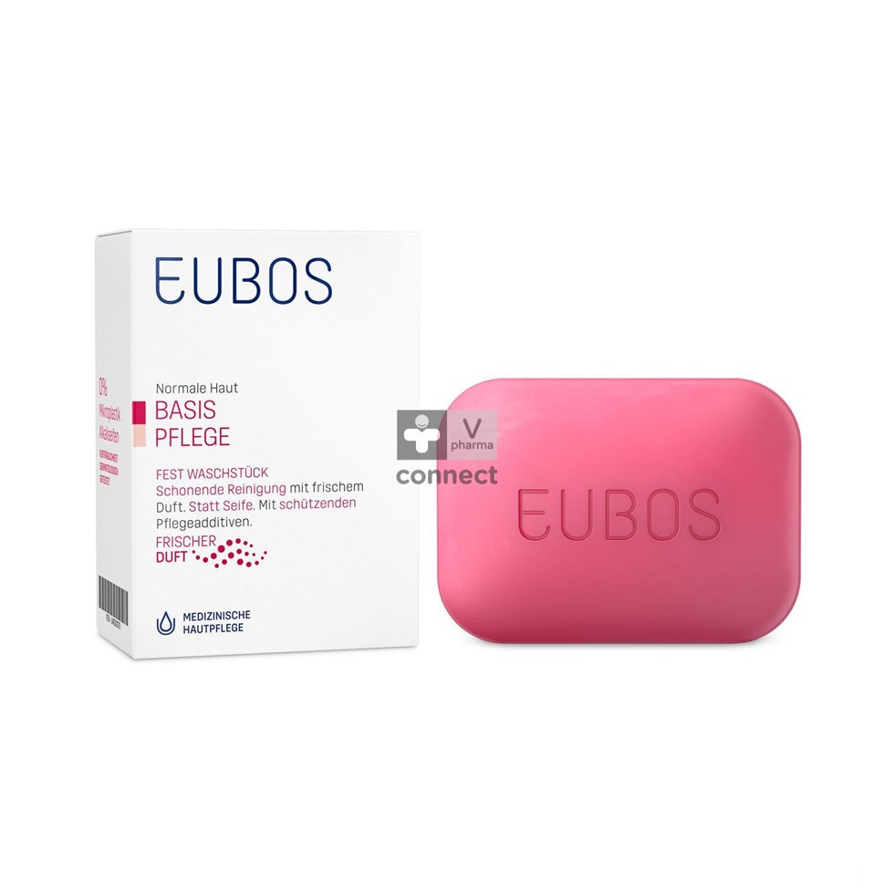 Eubos Pain Dermatologique Parfume Compact Rose 125 gr
