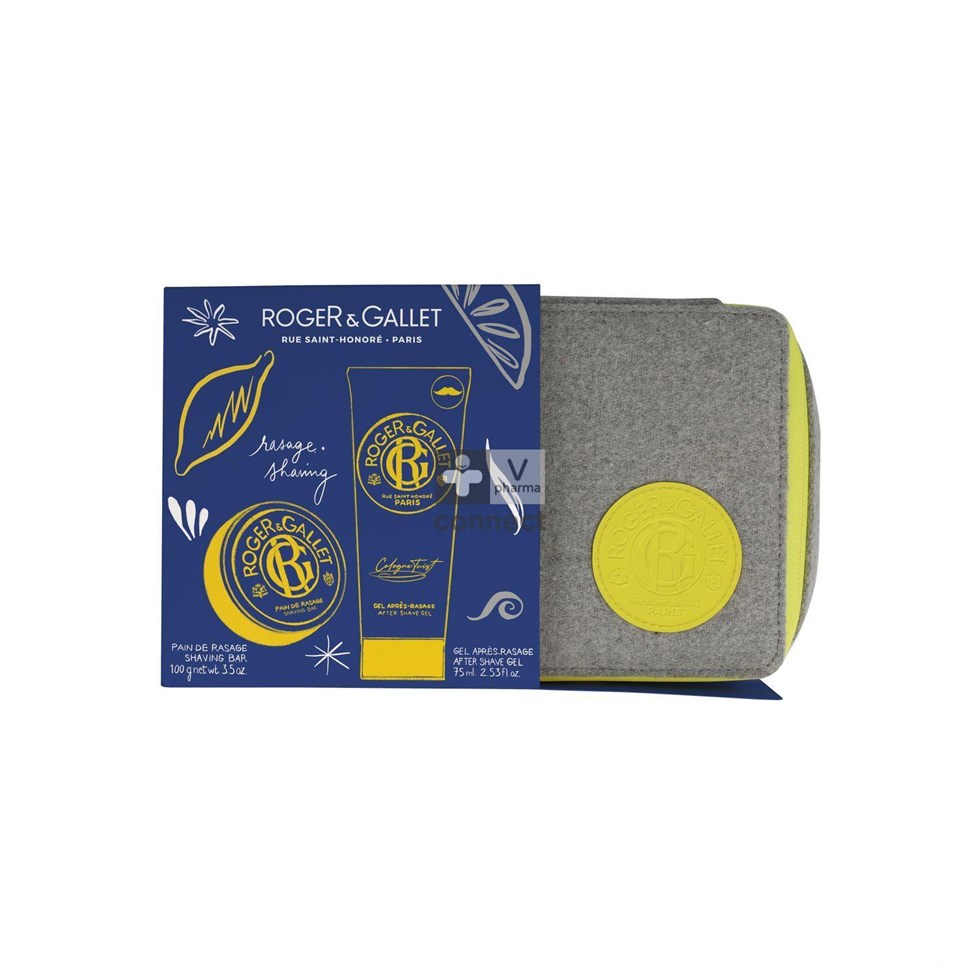 Roger&gallet Kerstset Homme Scheren 2 Prod.+tasje
