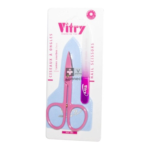 Vitry Ciseaux À Ongles +  Lime   R.873