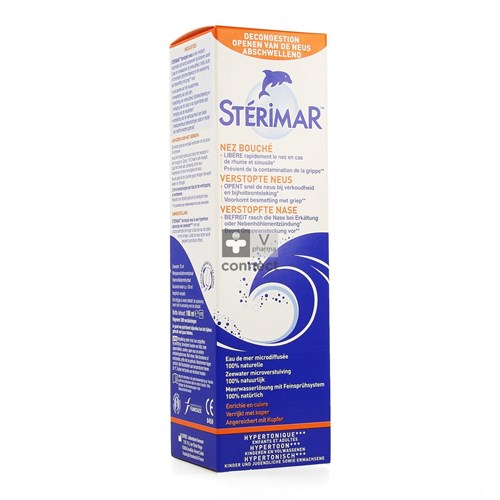 Sterimar Verstopte neus Hypertonisch Koper 100 ml